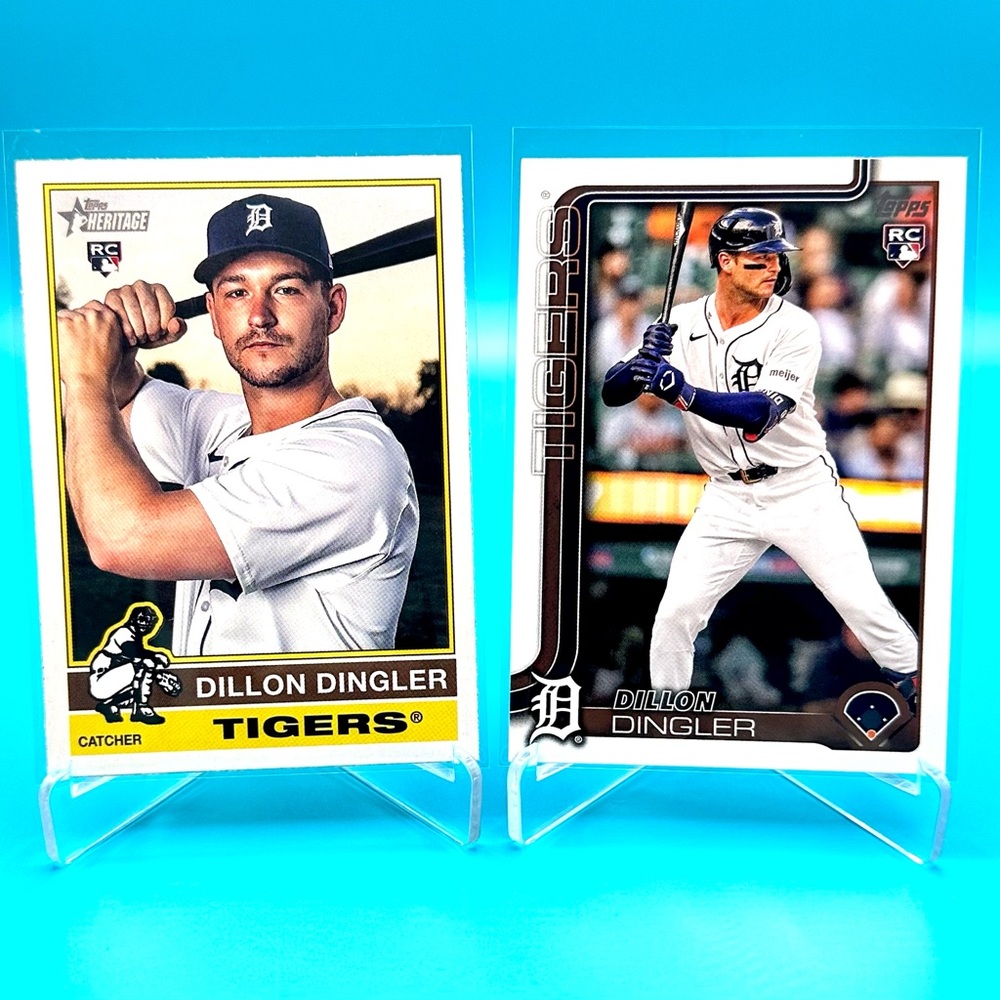 🔥Dillon Dingler Rookie Lot!🔥Topps Heritage + Topps! 😮